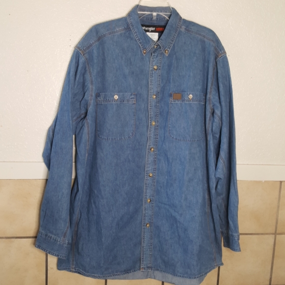 wrangler riggs workwear shirts